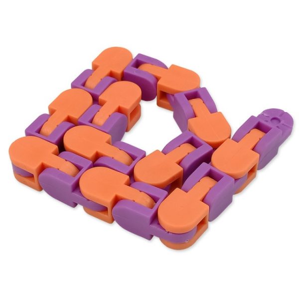 New 48 Knots Wacky Tracks Fidget Antistress Chain Toy For Children Bike Chain Stress Relief Bracelet 6.jpg 640x640 6 - Wacky Track