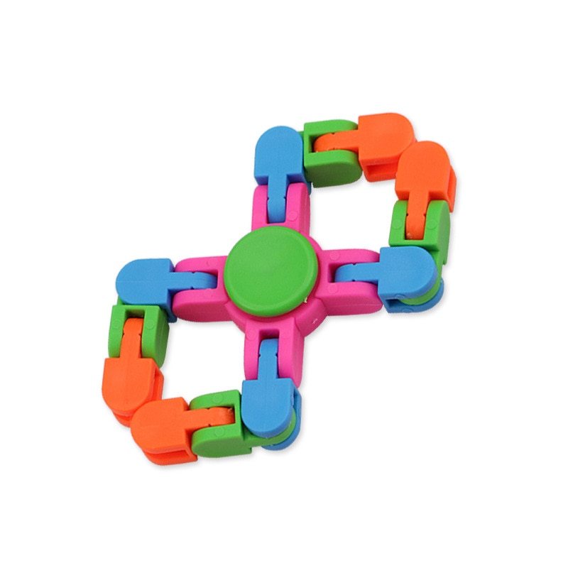 New Multicolor Wacky Tracks Snap And Click Fidget Toys Children Adults Stress Relief Spinner Toys Kids 2 - Wacky Track