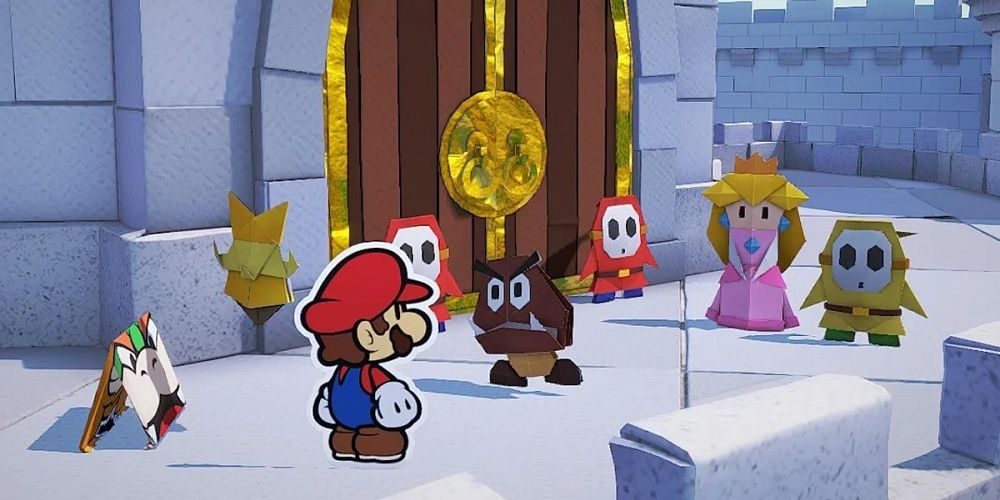 paper mario the origami king - Wacky Track